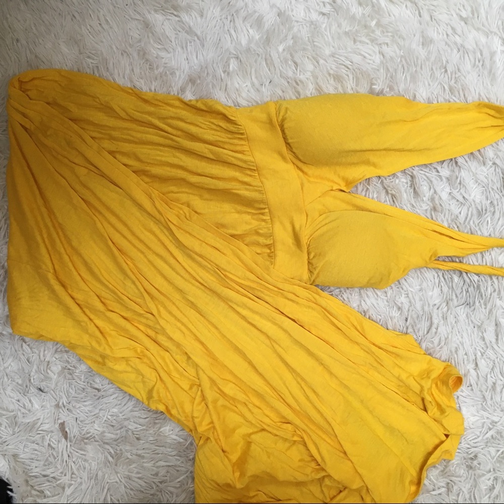 American Dream Yellow Maxi Dress